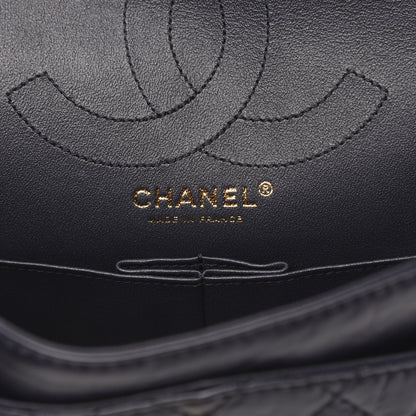 Chanel Aged Calfskin Quilted 2.55 Reissue 225 Flap Navy 6 of 11