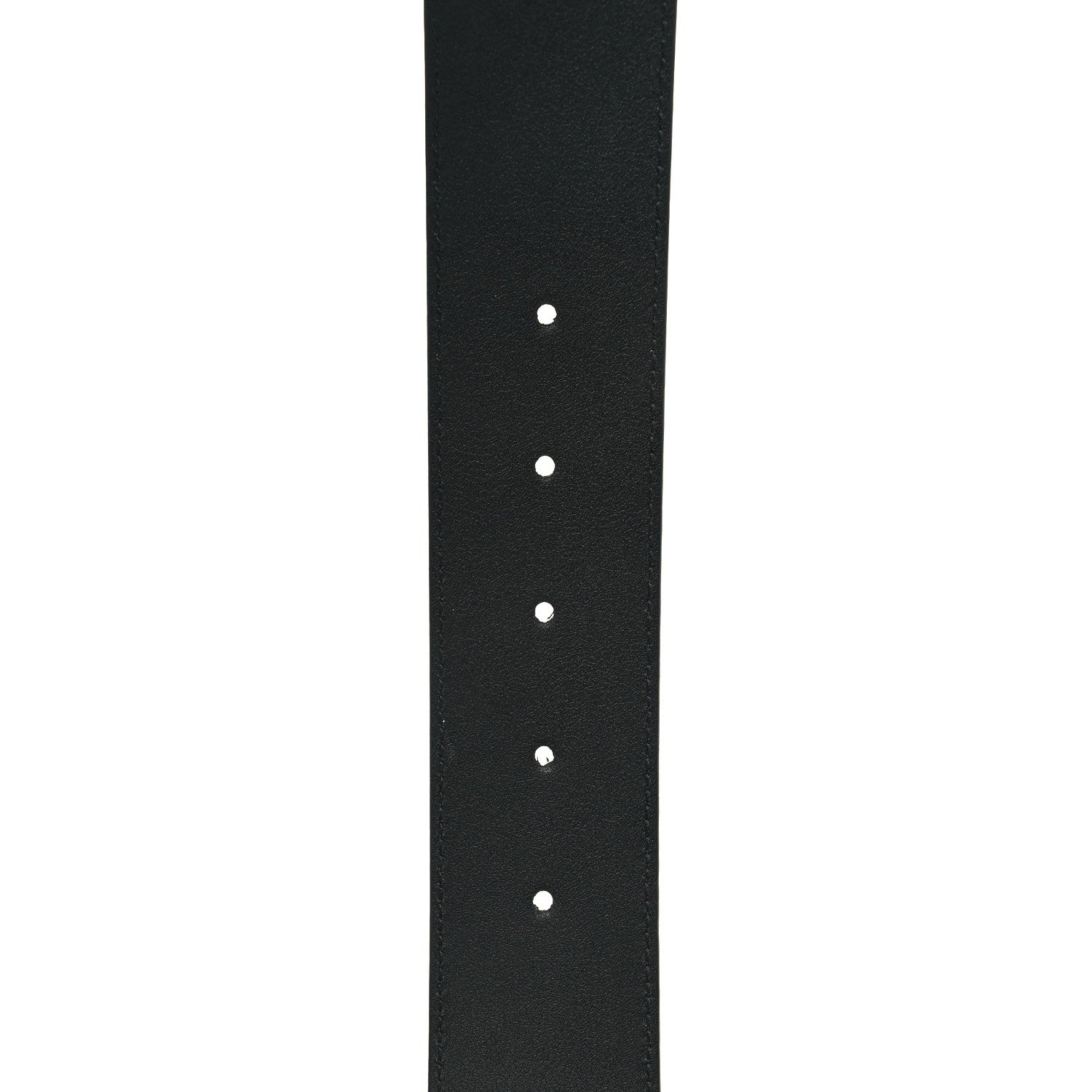 Gucci Textured Calfskin Double G 40mm Belt 75 30 Black 5 of 6