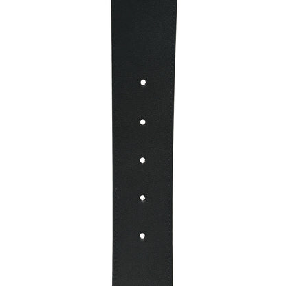 Gucci Textured Calfskin Double G 40mm Belt 75 30 Black 5 of 6