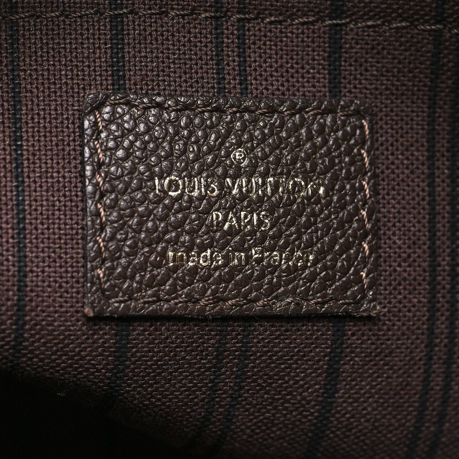 Louis Vuitton Empreinte Montaigne MM Terre 7 of 13