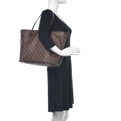 Louis Vuitton Damier Ebene Neverfull MM 2 of 15
