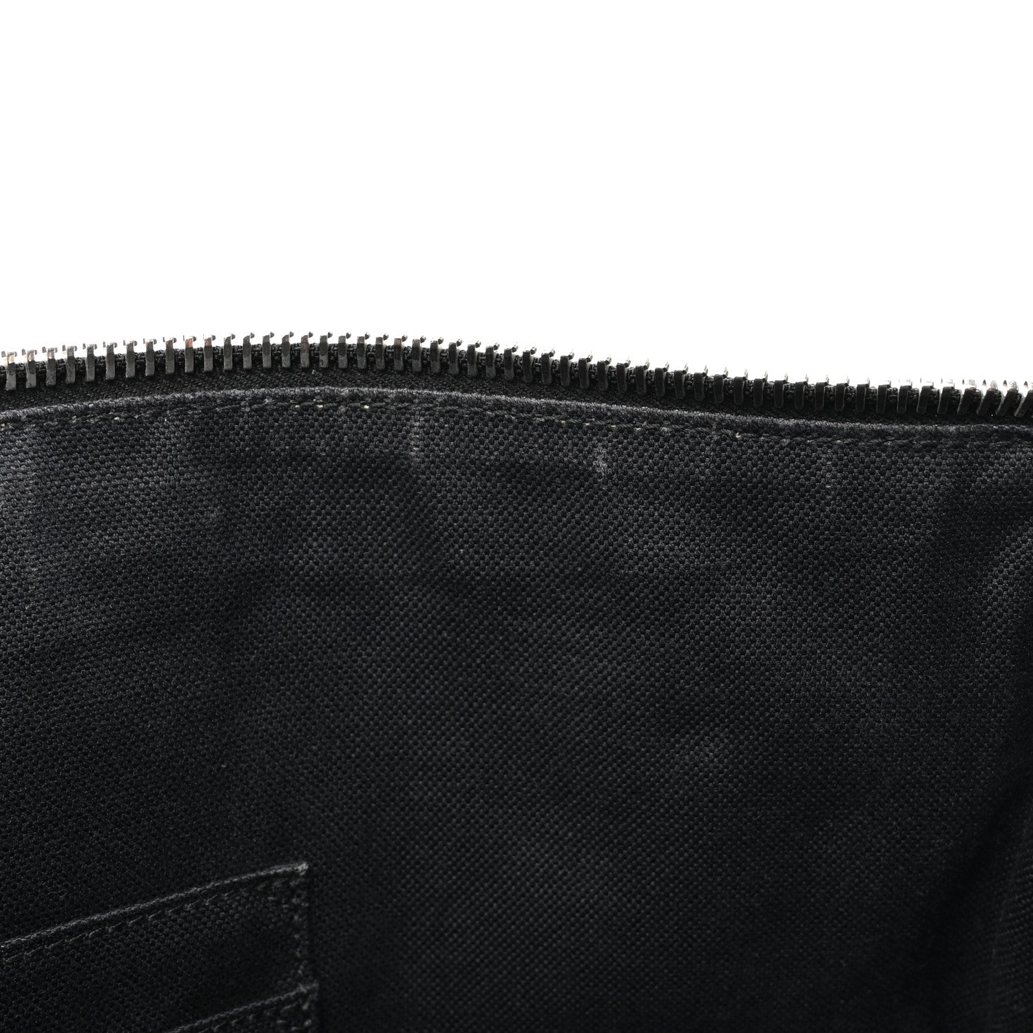 Gucci Soft GG Supreme Monogram Appia Calfskin Web East West Messenger Bag Black Grey 14 of 18