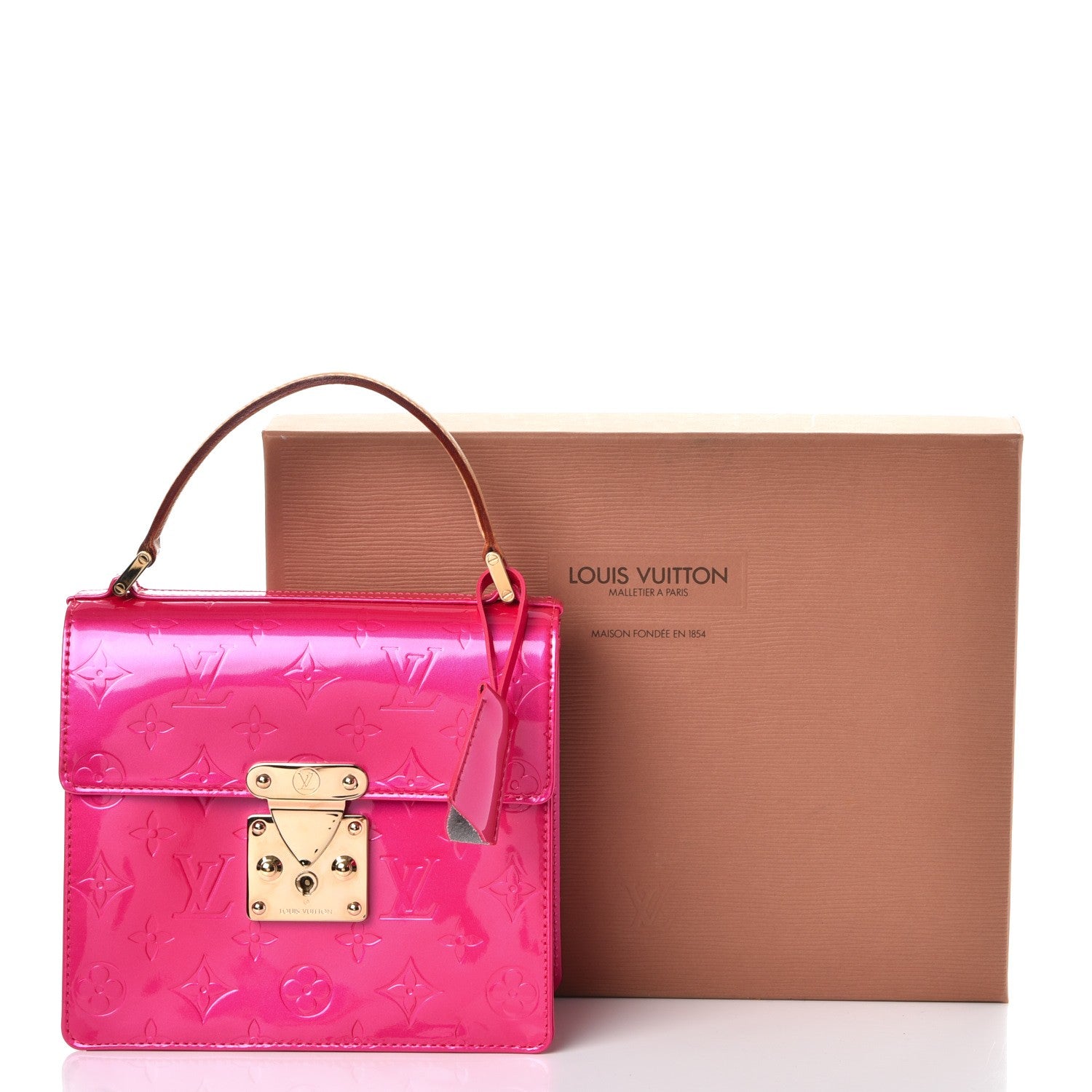 Louis Vuitton Vernis Spring Street Fuchsia 8 of 8