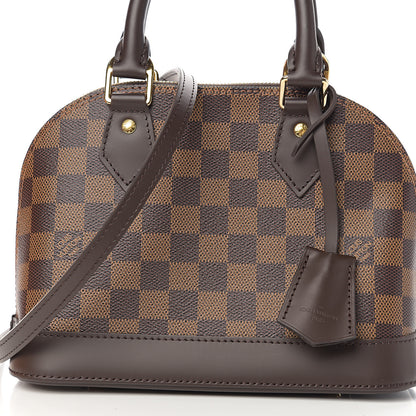 Louis Vuitton Damier Ebene Alma BB 6 of 9