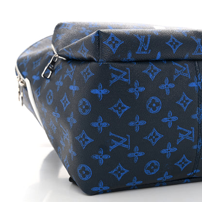 Louis Vuitton Monogram Everyday LV Discovery Backpack PM Blue 8 of 9