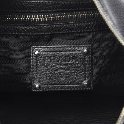 Prada Vitello Daino Hobo Black 6 of 12
