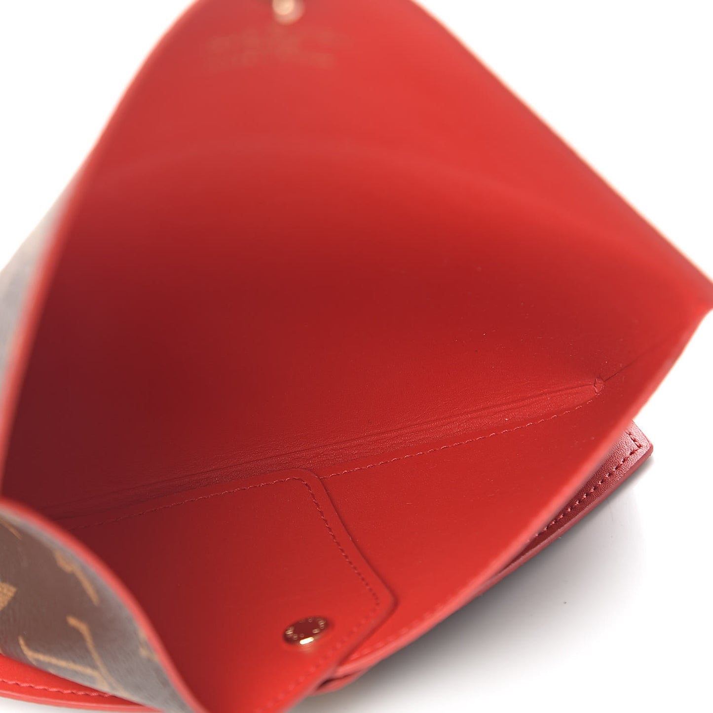 Monogram Medium Kirigami Pochette Insert Coquelicot