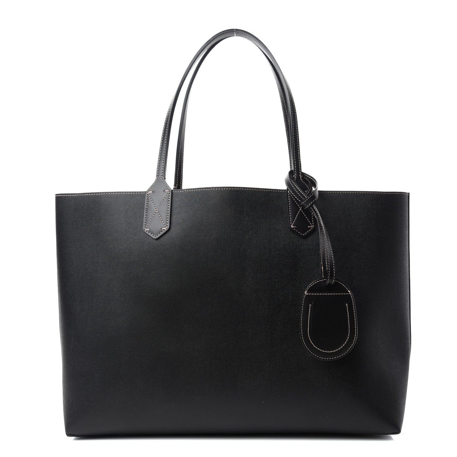 Gucci Calfskin GG Supreme Monogram Medium Reversible Tote Black 1 of 24
