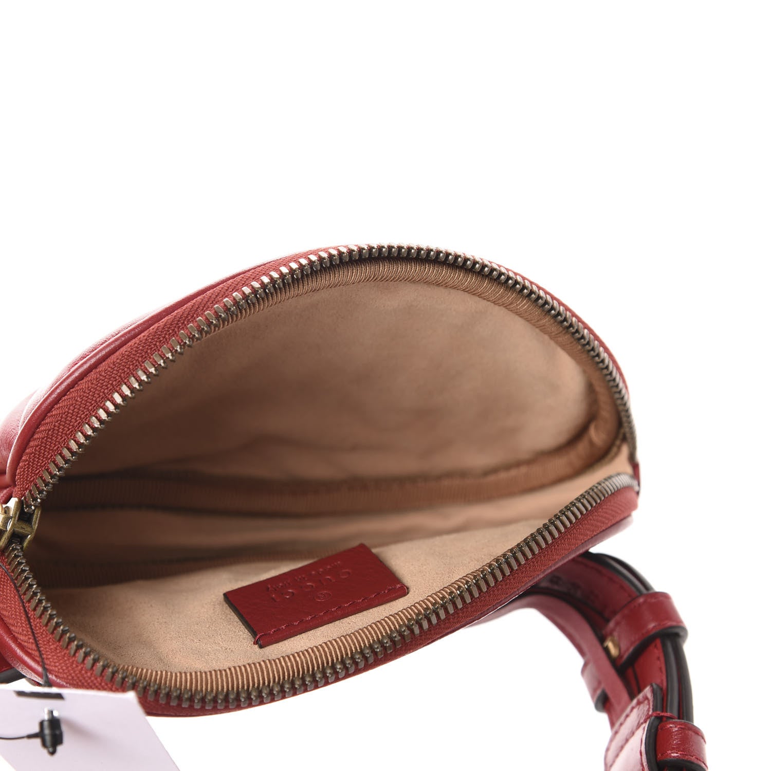 Gucci Azalea Calfskin Matelasse GG Marmont Multi Belt Bag 85 34 Romantic Cerise 18 of 19