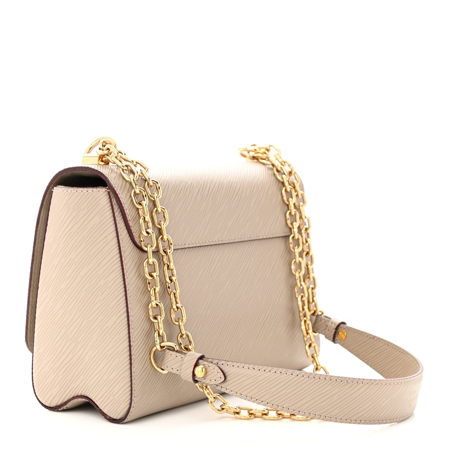 Louis Vuitton Epi Twist Shoulder Bag MM Galet 3 of 12