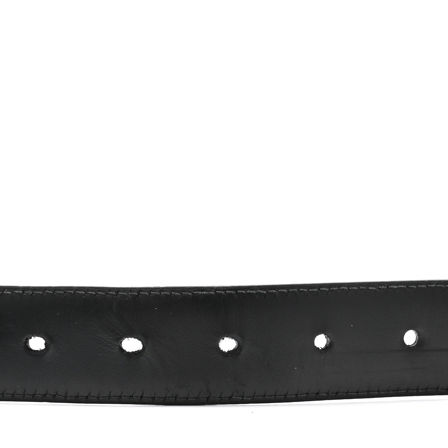 Prada Saffiano Triangle Belt 100 40 Black 4 of 8
