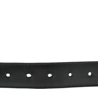 Prada Saffiano Triangle Belt 100 40 Black 4 of 8