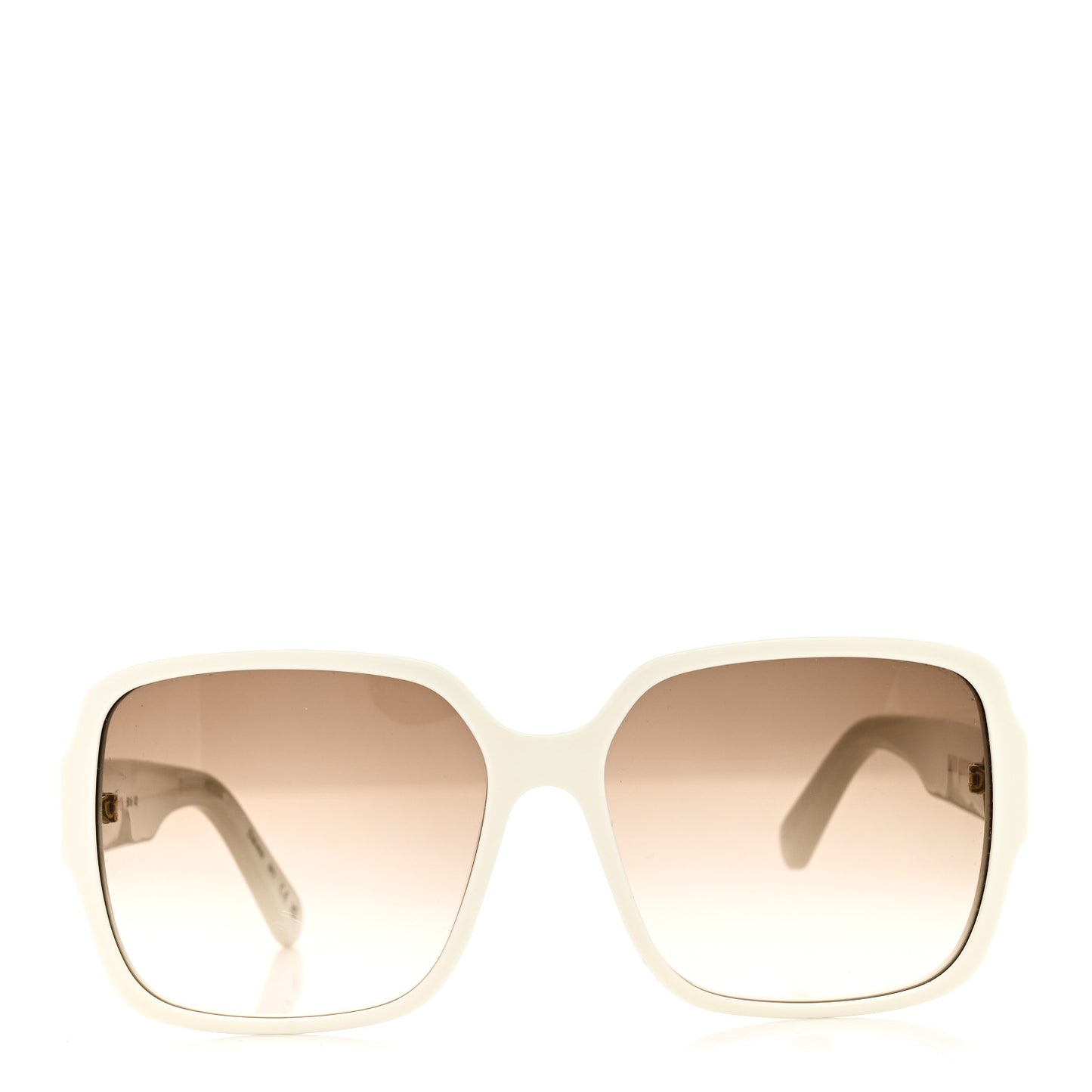 My LV Flower Square Sunglasses Z1613W White