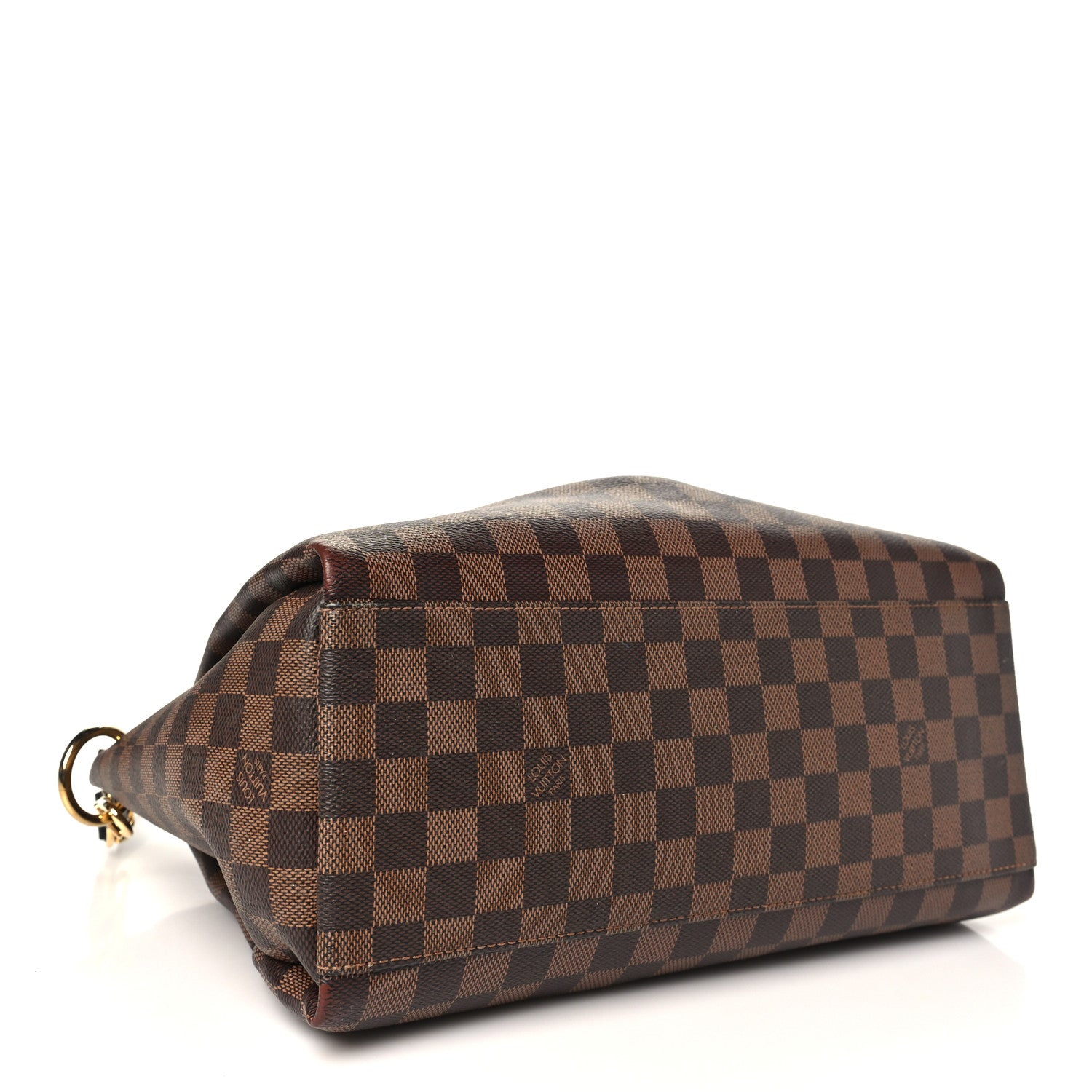Louis Vuitton Damier Ebene Odeon Tote MM Black 4 of 12
