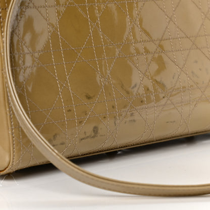 Christian Dior Patent Cannage Large Lady Dior Beige 7 of 8