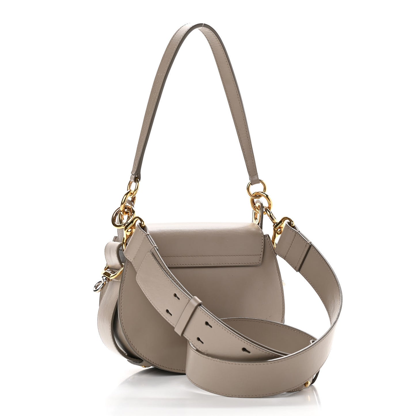 Calfskin Small Tess Bag Motty Grey