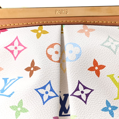 Louis Vuitton Monogram Multicolor Judy MM White 7 of 9