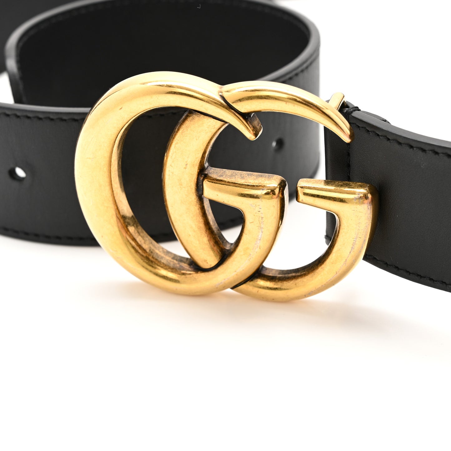 Calfskin Double G 40mm Belt 95 38 Black
