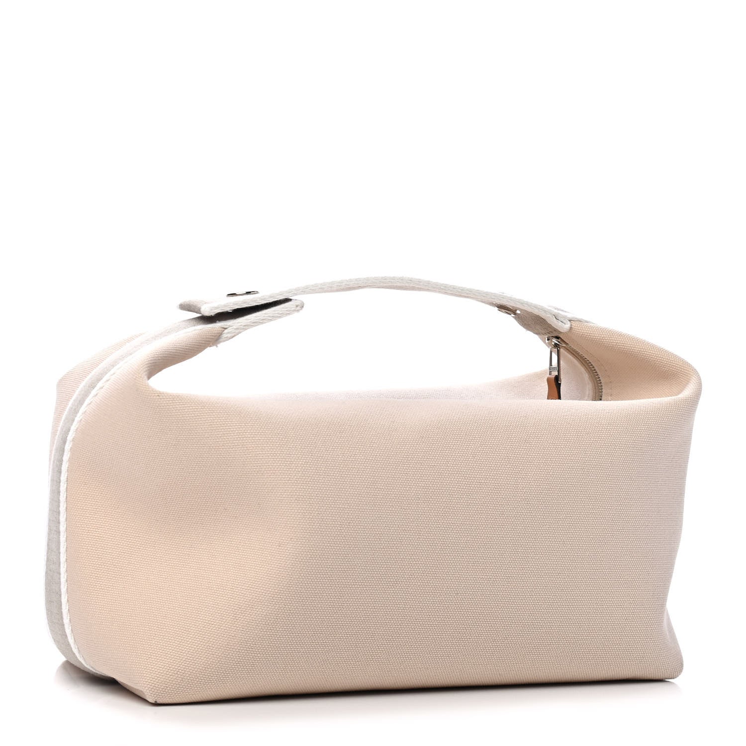 Hermes Canvas Large Bride-A-Brac Pouch Natural 2 of 5