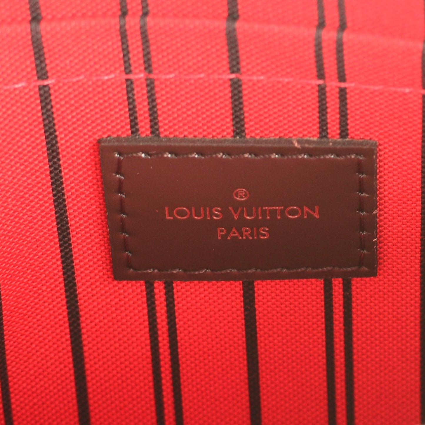 Damier Ebene Neverfull MM GM Pochette