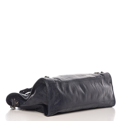 Balenciaga Agneau Classic Hardware City Bleu Nuit Dark Sea 4 of 7