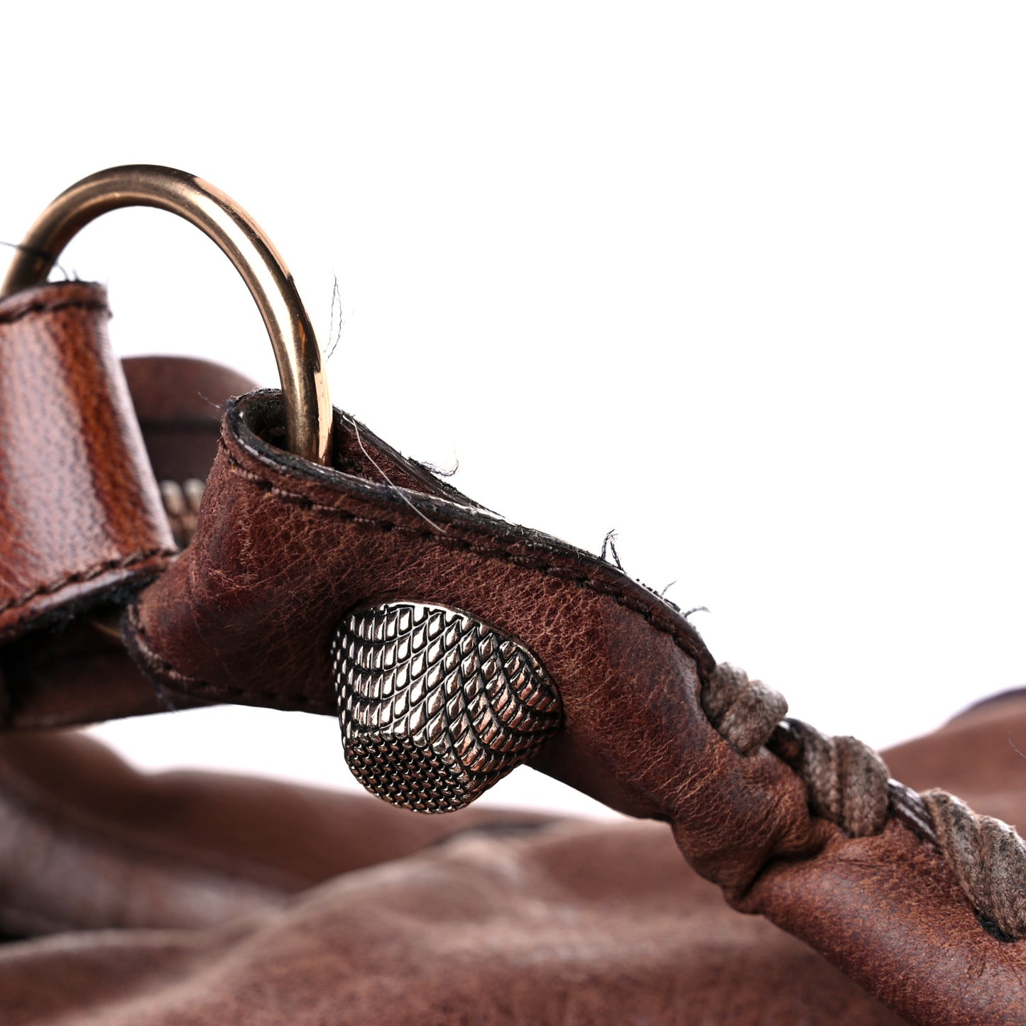 Agneau Giant 21 Rose Gold Hardware Day Hobo Castagna