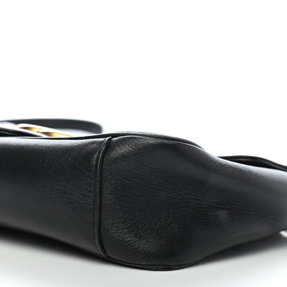 Gucci Calfskin Matelasse Small GG Marmont Shoulder Bag Black 12 of 12