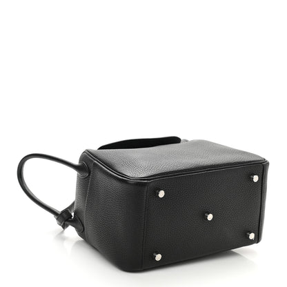 Hermes Taurillon Clemence Lindy 26 Black 4 of 10