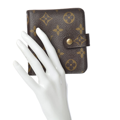 Louis Vuitton Monogram Compact Zippe Zipped Wallet 2 of 20