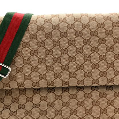 Gucci GG Monogram Large Crossbody Bag Dark Brown 8 of 13