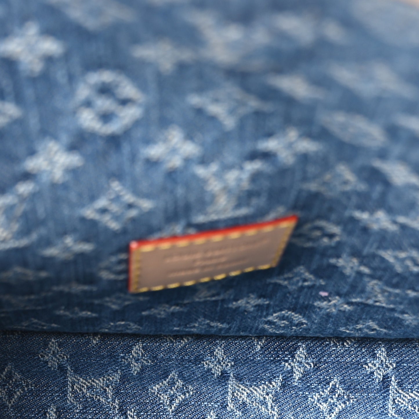 Monogram Denim Nano Diane Blue
