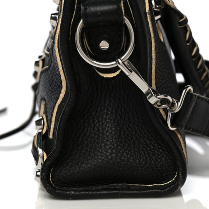 Balenciaga Supple Grained Calfskin Classic Silver Hardware Highlight Mini City Black 15 of 20