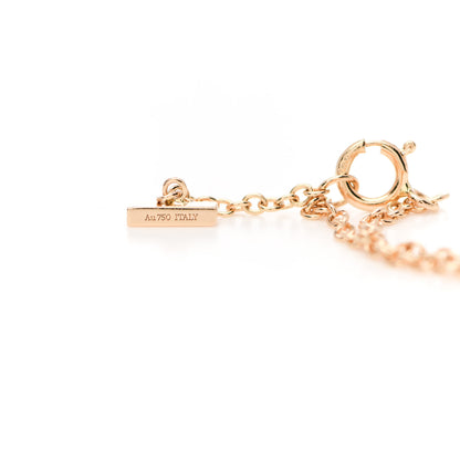 Tiffany 18K Rose Gold Mini T Smile Bracelet 4 of 4