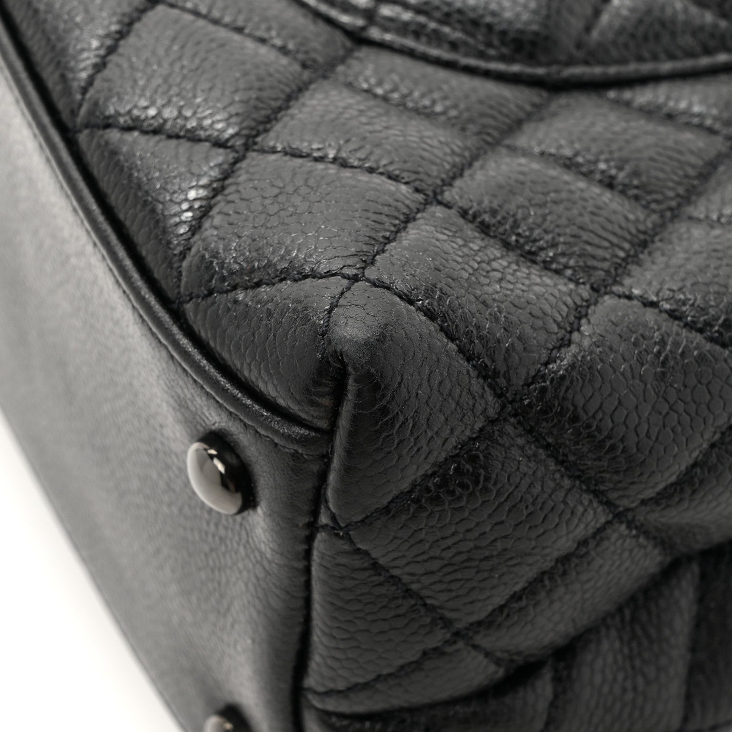 Chanel Caviar Quilted Small Coco Handle Flap So Black 13 of 13