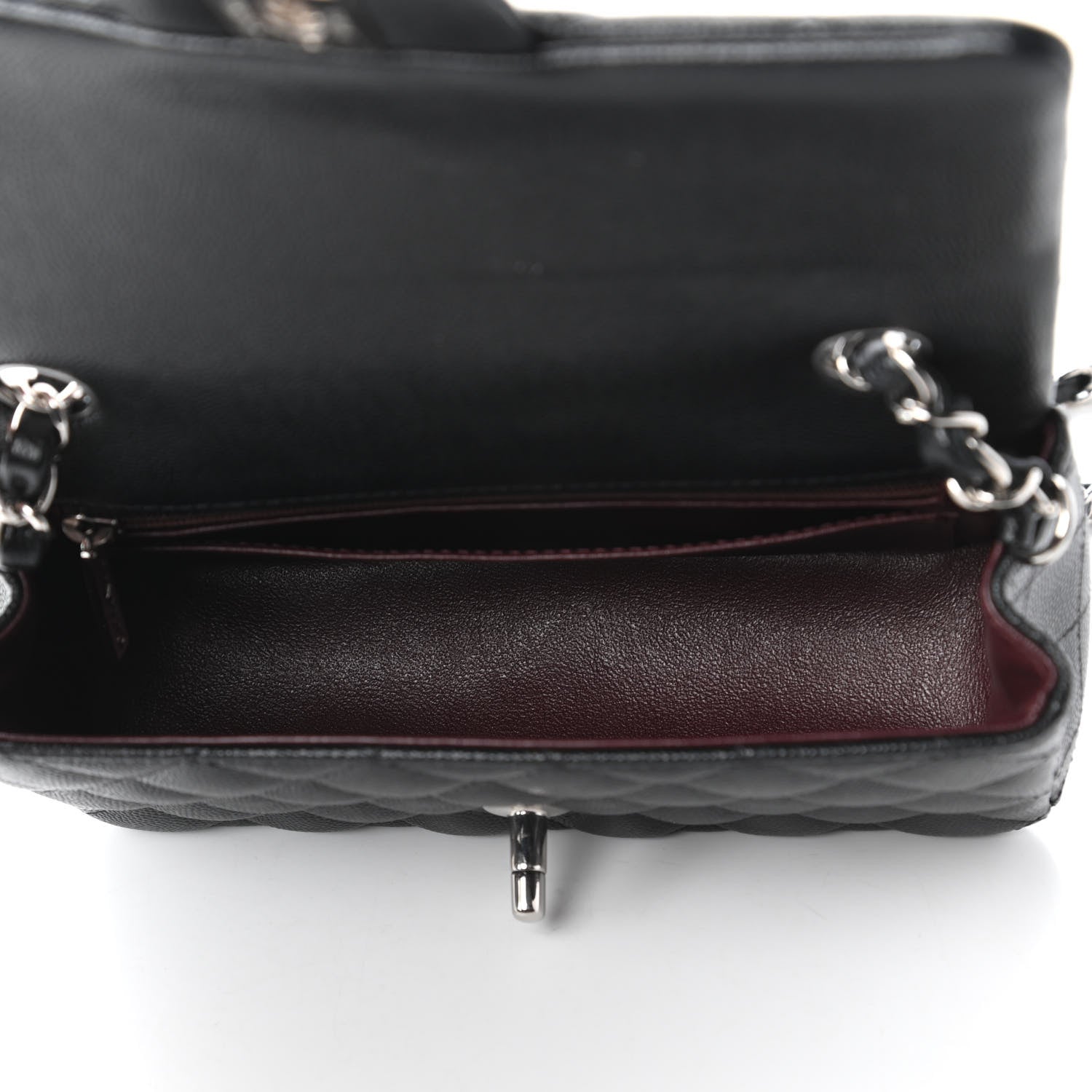 Chanel Caviar Quilted Mini Rectangular Flap Black 5 of 11