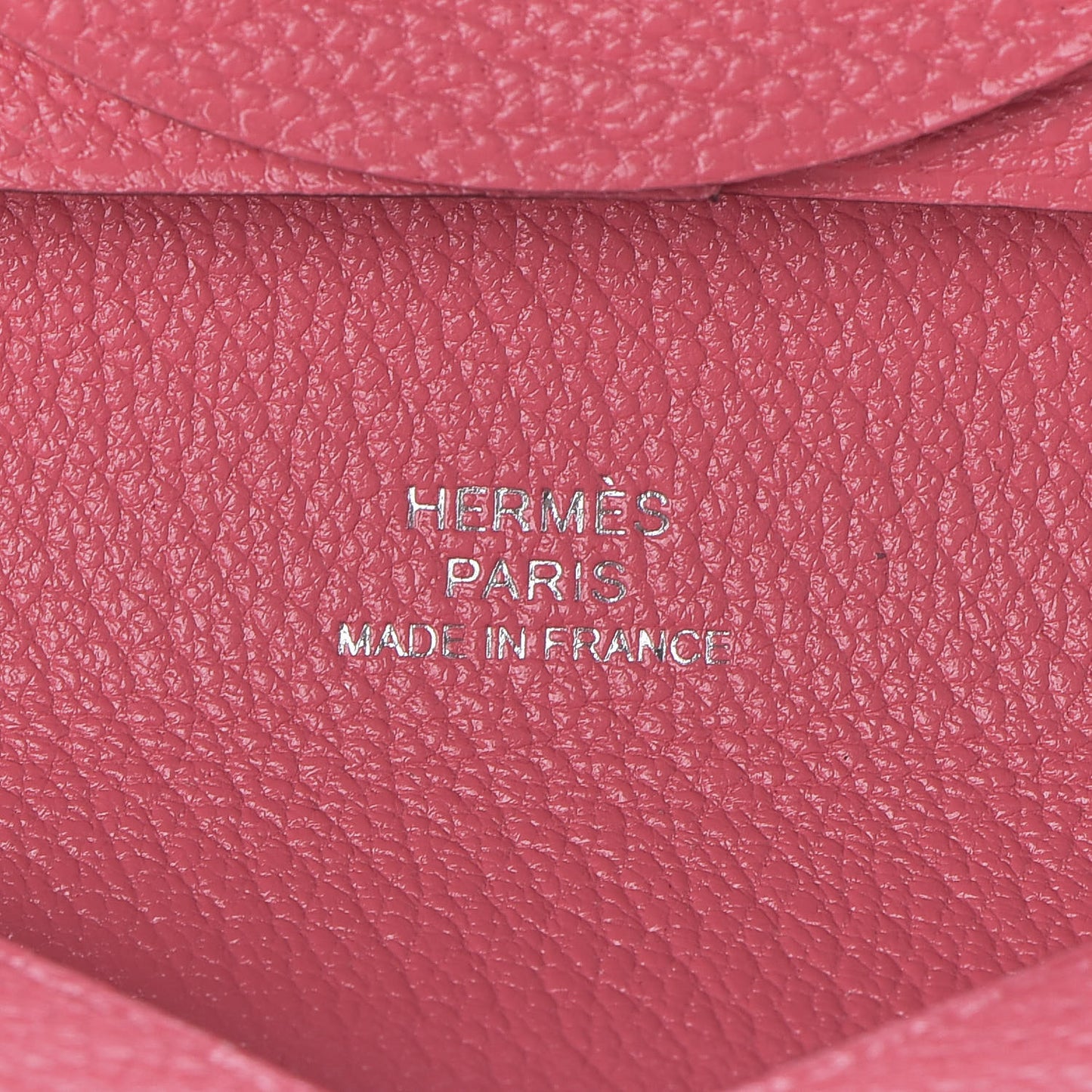 Chevre Mysore Bastia Coin Purse Rose Lipstick