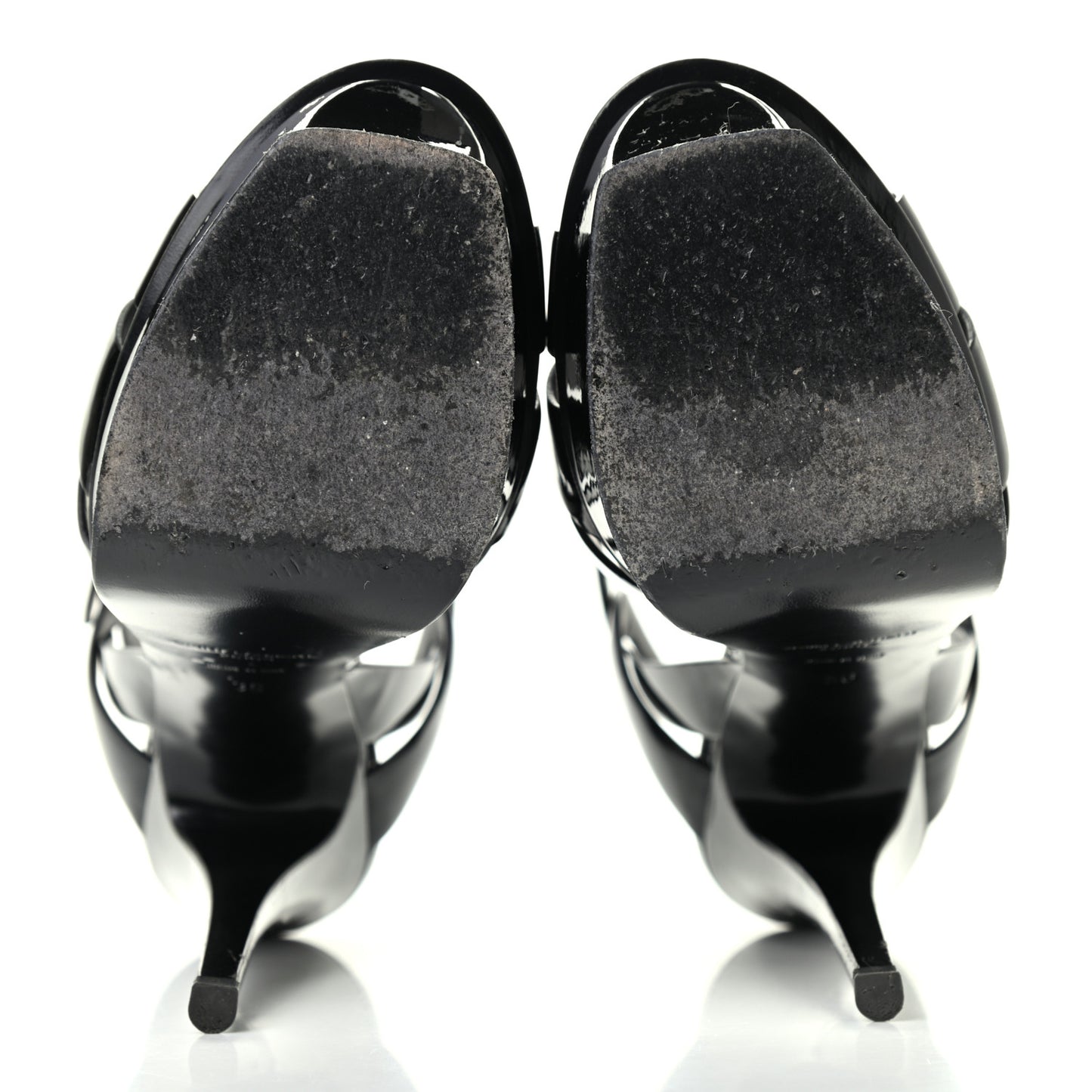 Patent Tribute 105 Platform Sandals 36 Black