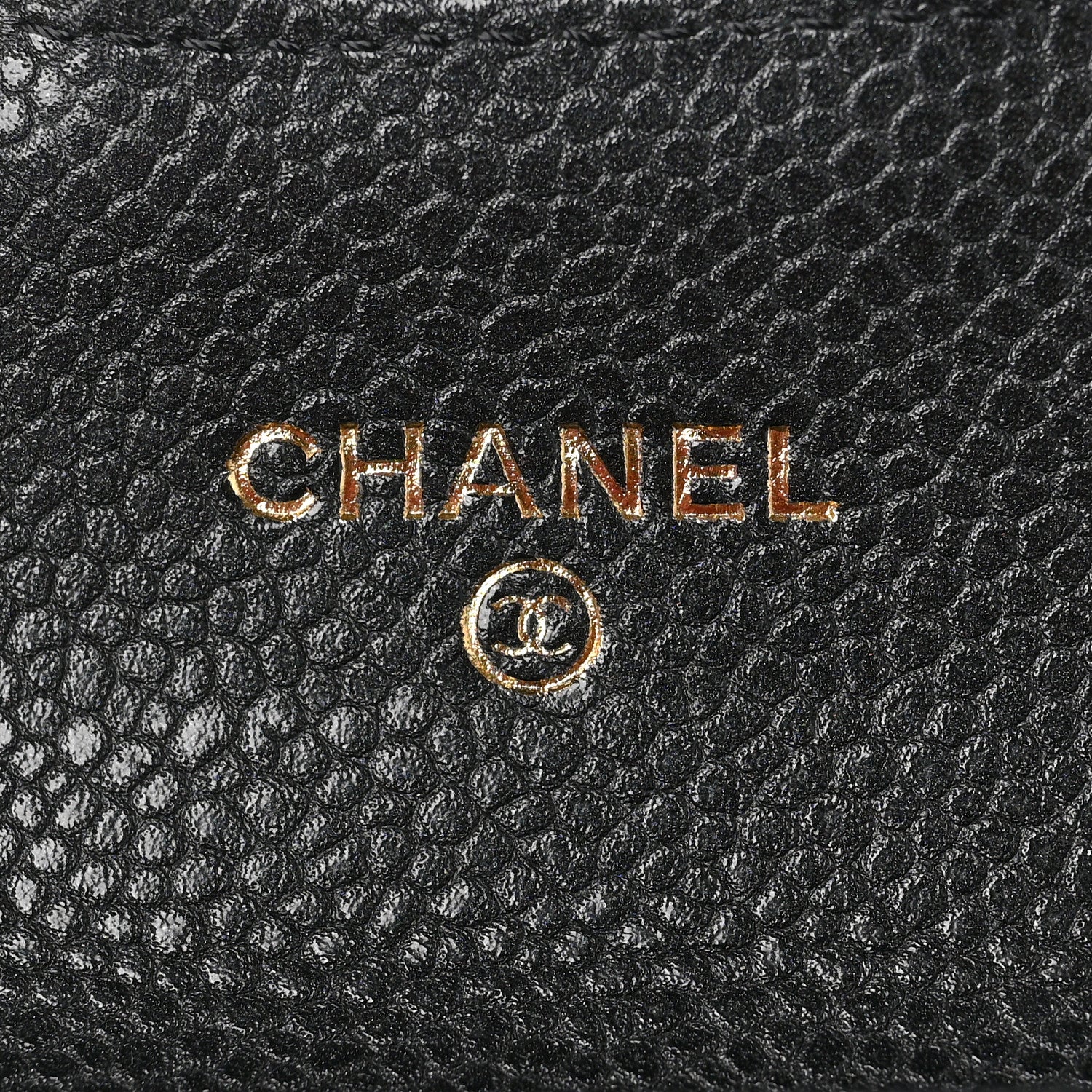 Chanel Caviar Quilted Flap Card Holder Wallet Black 5 of 6