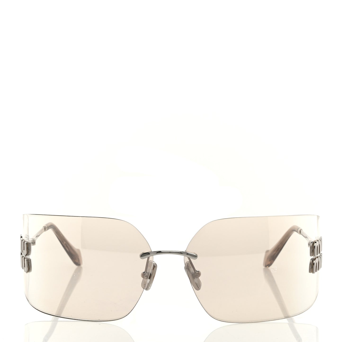 Metal Runway Sunglasses SMU54Y Silver