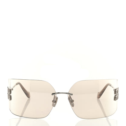 Miu Miu Metal Runway Sunglasses SMU54Y Silver 2 of 7