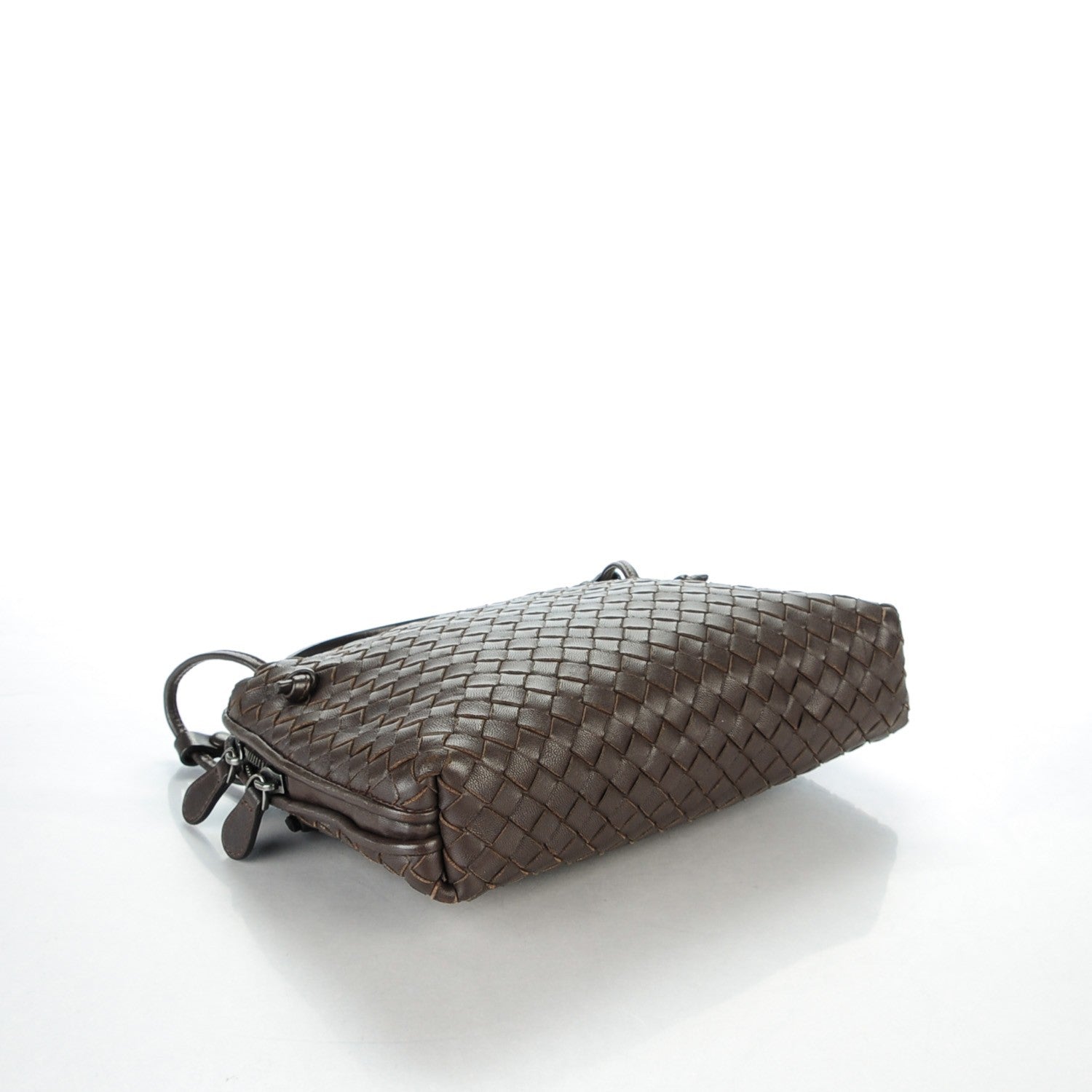 Bottega Veneta Nappa Intrecciato Crossbody Messenger Ebano 4 of 8