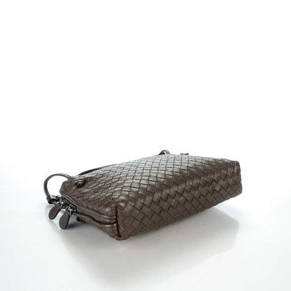 Bottega Veneta Nappa Intrecciato Crossbody Messenger Ebano 4 of 8