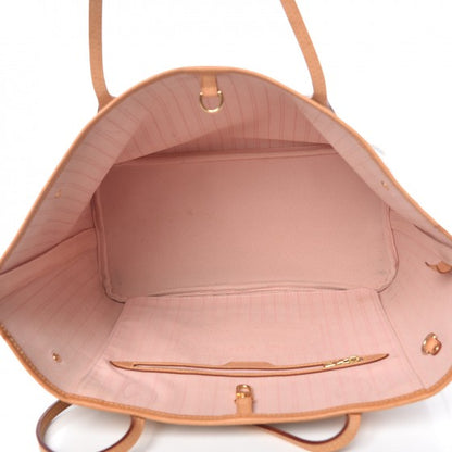 Louis Vuitton Damier Azur Neo Neverfull MM Rose Ballerine 6 of 20