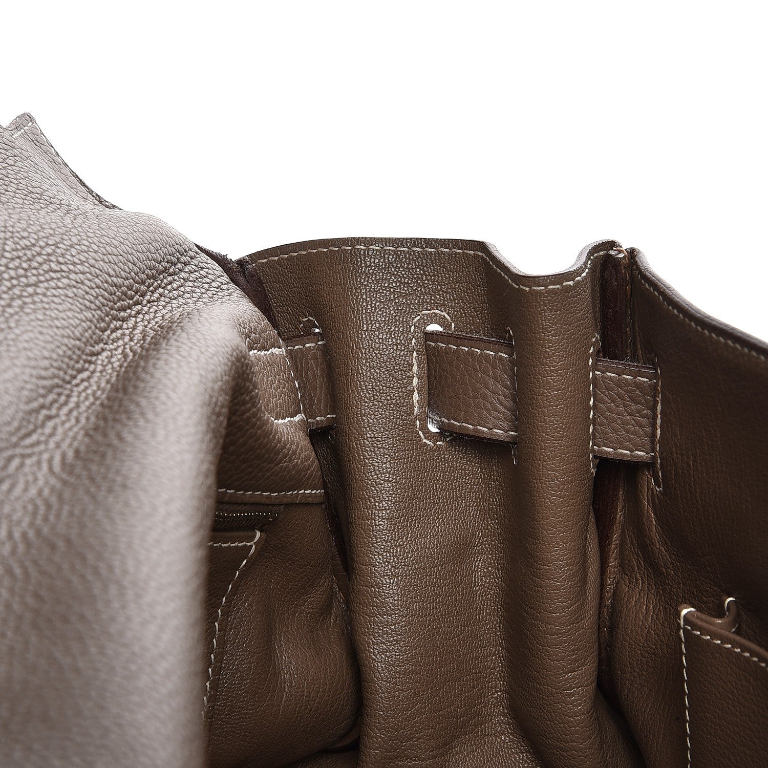Hermes Togo Shoulder Kelly 40 Etoupe 13 of 32
