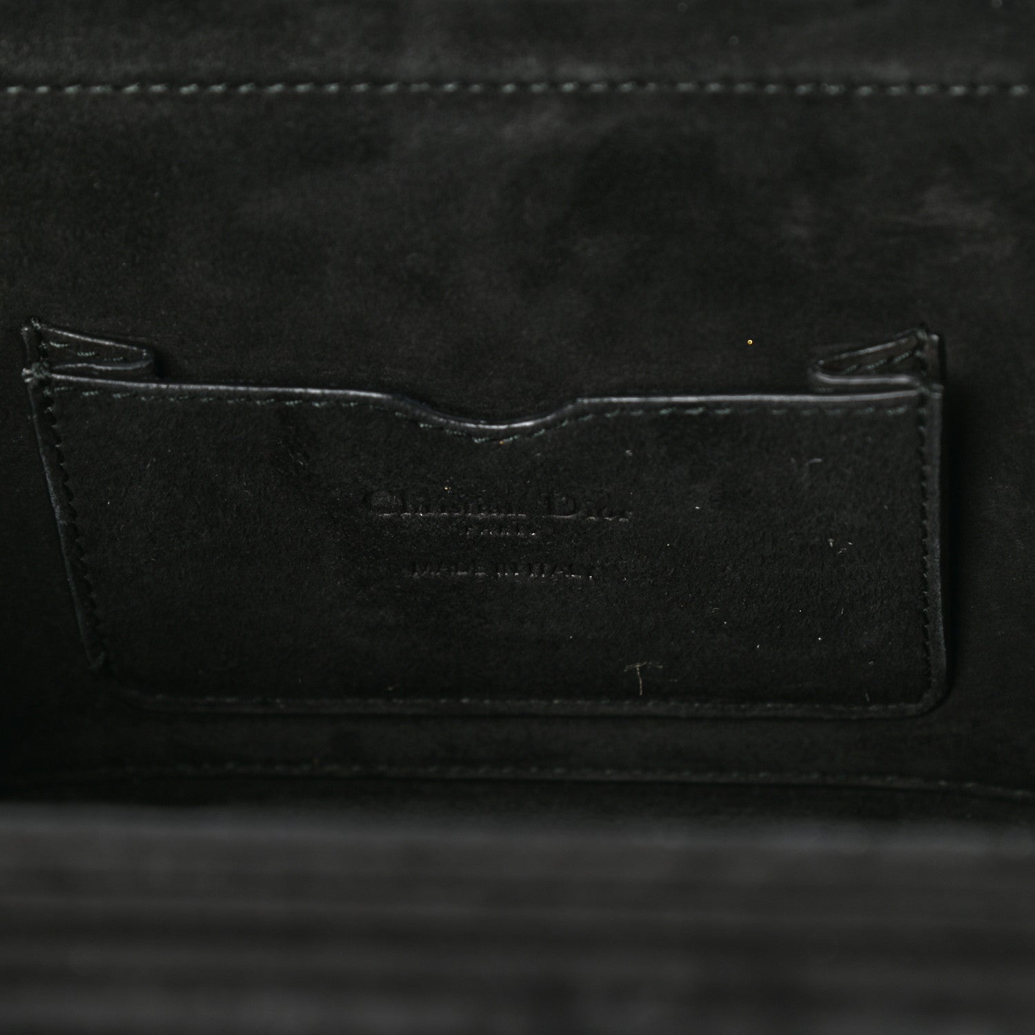 Christian Dior Lambskin Dioraddict Lockbox Black 6 of 8