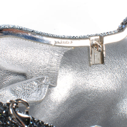 Judith Leiber Swarovski Crystal Schnauzer Dog Minaudiere Clutch 7 of 8