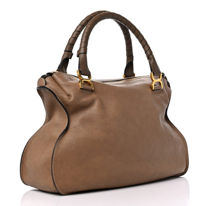 Chloe Calfskin Large Marcie Satchel Nut 3 of 13