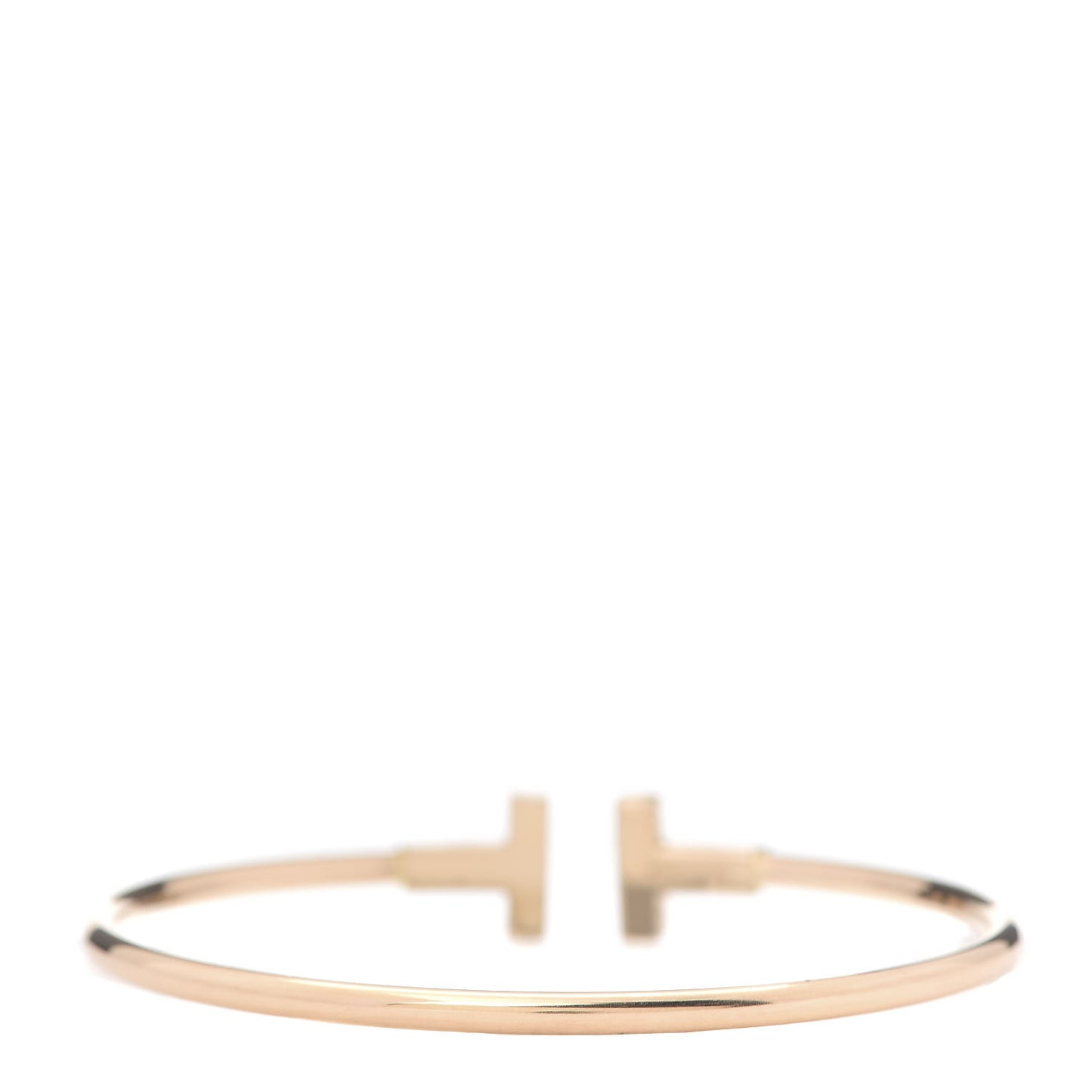 18K Yellow Gold T Wire Bracelet