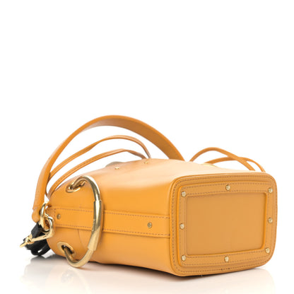 Chloe Smooth Calfskin Mini Roy Bucket Bag Burning Camel 4 of 11