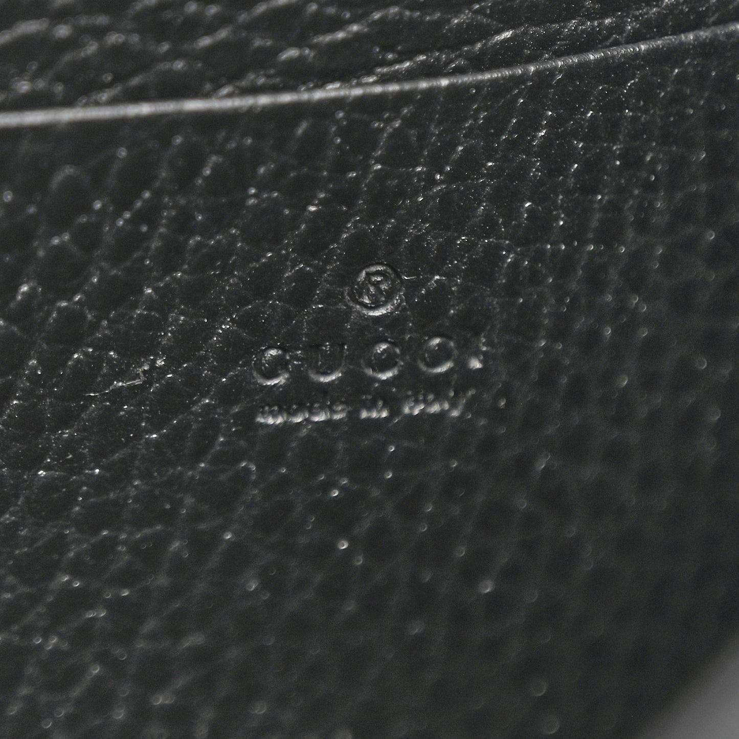 Calfskin Mini Dionysus Chain Wallet Black